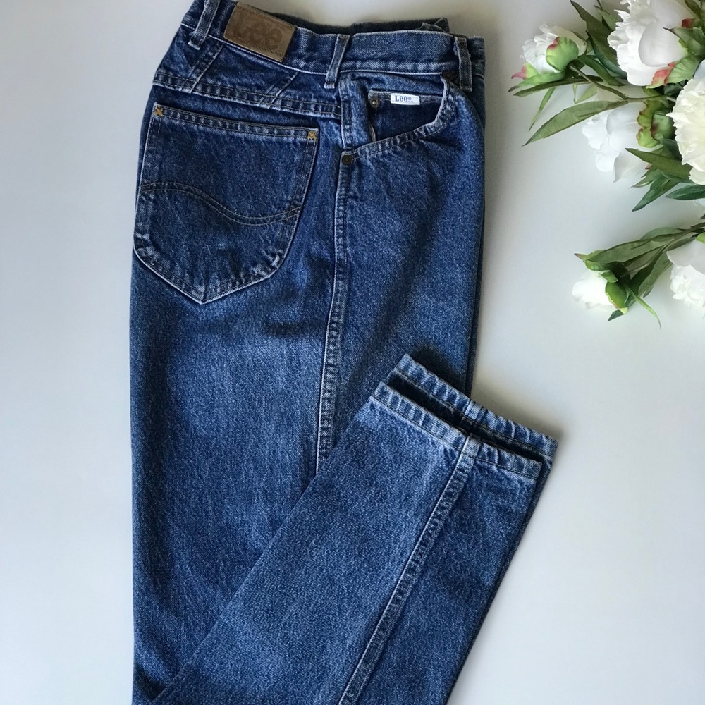 VTG Lee High Waisted Mom Jeans